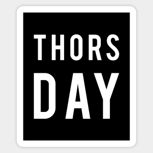 Thors Day Sticker